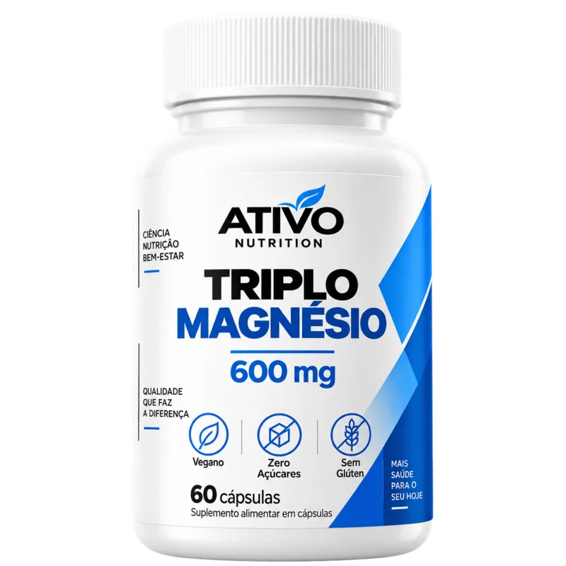Triplo Magnésio Ativo Nutrition